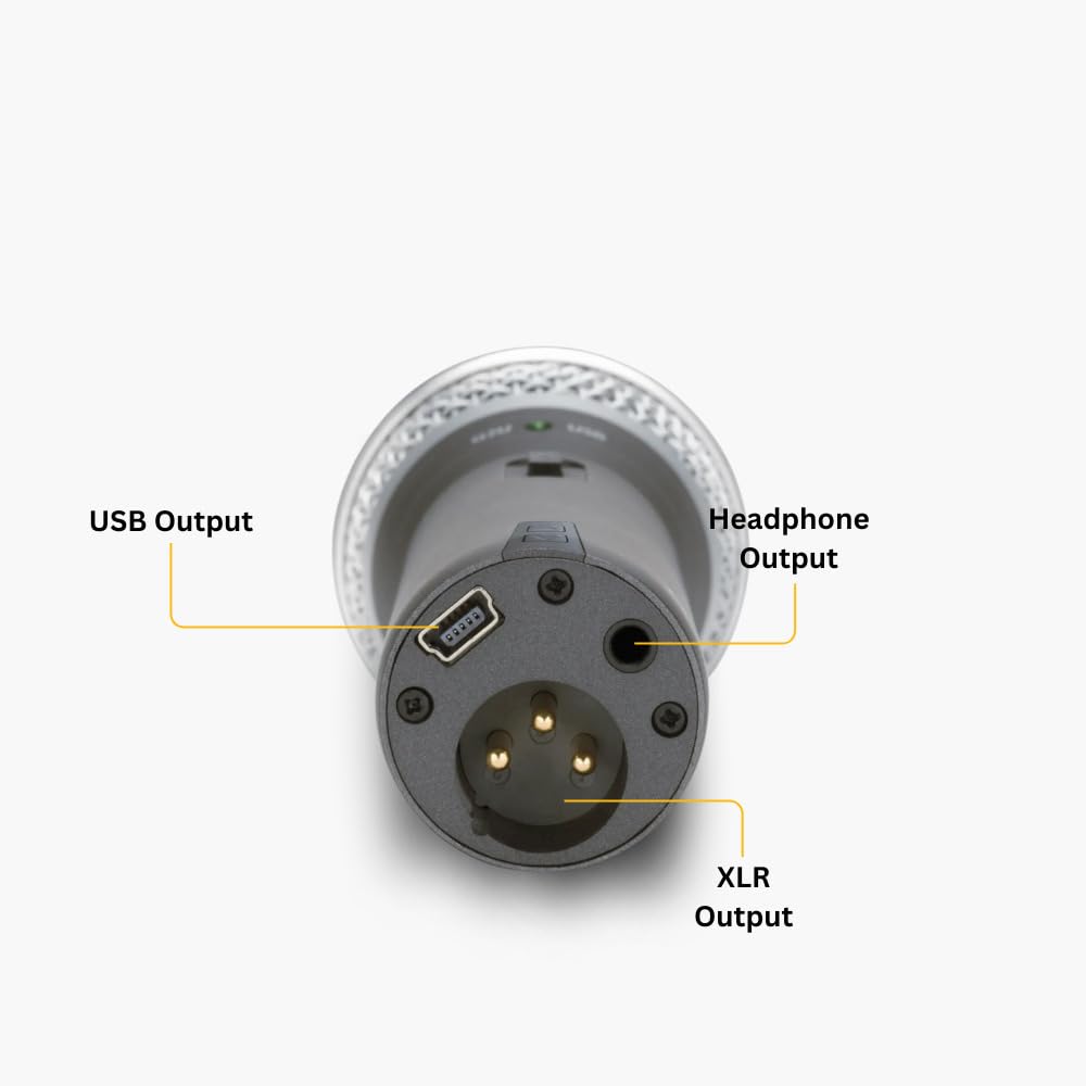 Handheld Dynamic XLR/USB Microphone K498