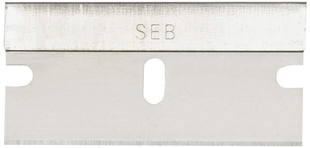 Single Edge Razor Blades, High Carbon Steel, 100-Pack M24324