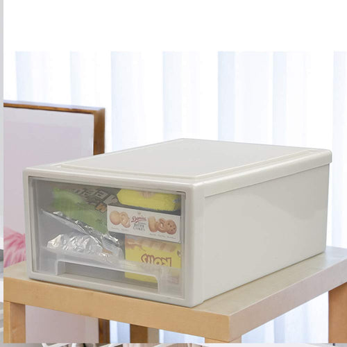 17.8 Quart 4 Pcs Plastic Stacking Storage Drawer E646730