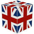Union Jack Wood Tissue Box Cover W4892