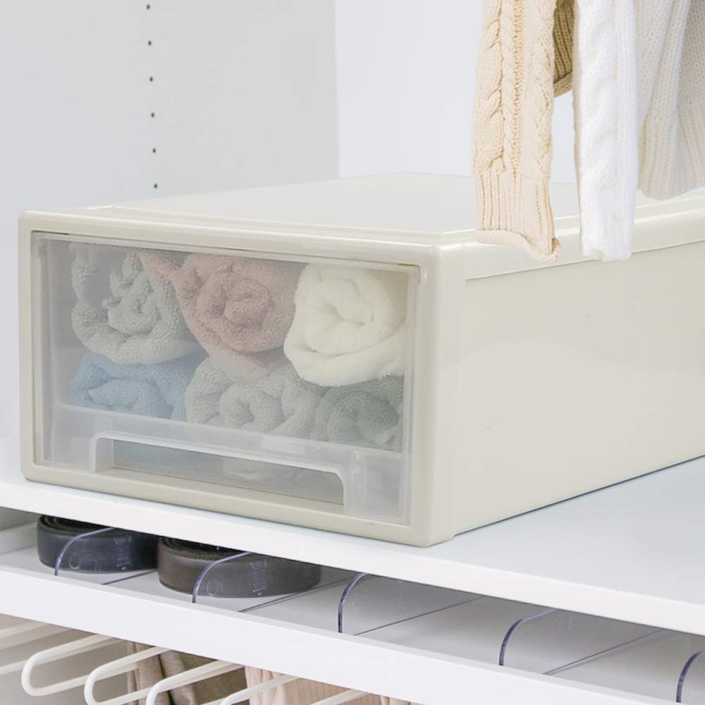 17.8 Quart 4 Pcs Plastic Stacking Storage Drawer E646730