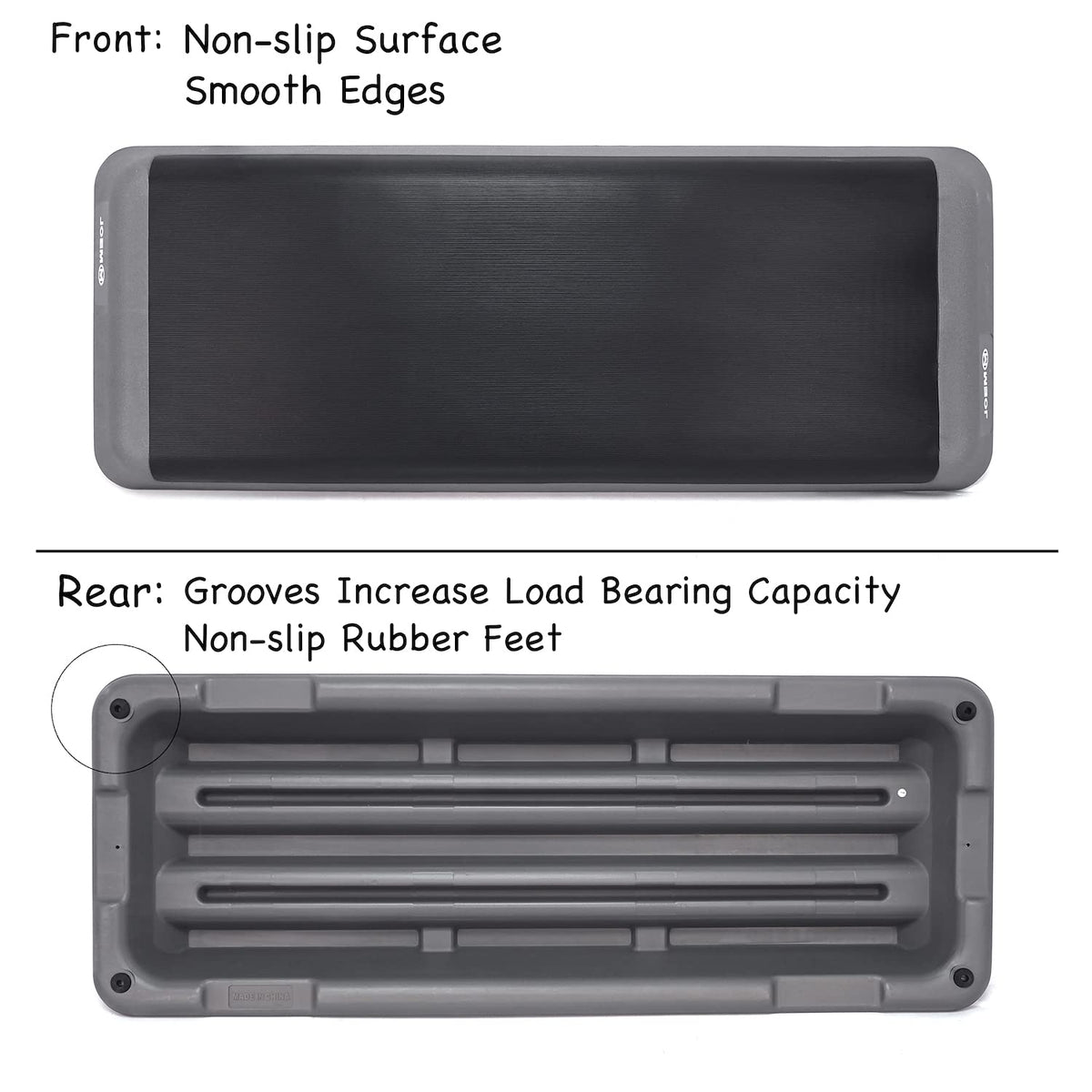43'' Adjustable Aerobic Step Platform with Risers H660470