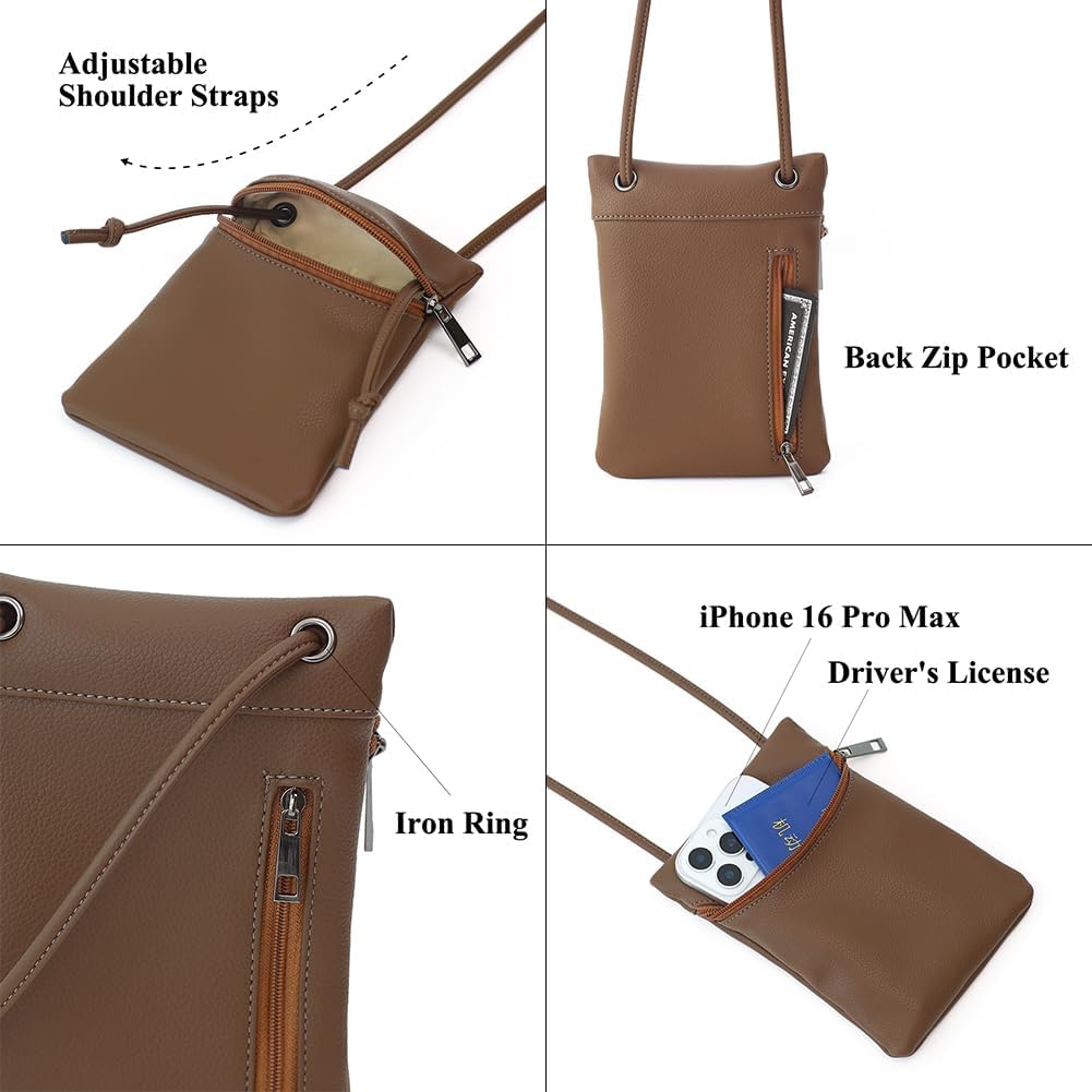 Crossbody Phone Purse Bag With Shoulder Strap N3640