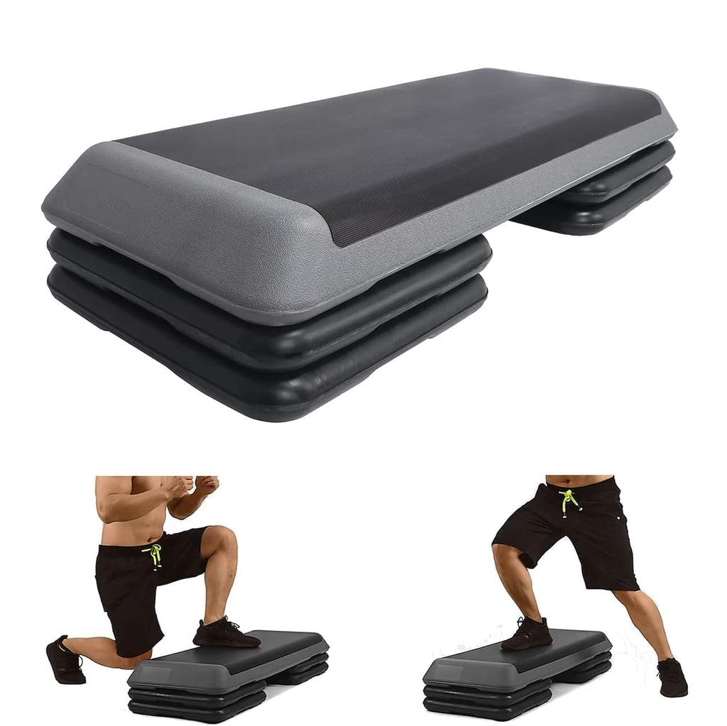 43'' Adjustable Aerobic Step Platform with Risers H660470