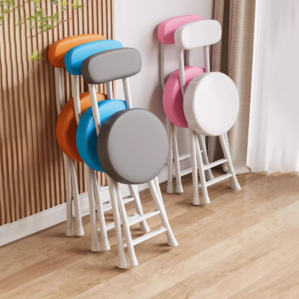 Black Padded Folding Stool X968059