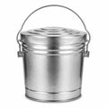 6-Gallon Galvanized Steel Storage Can with Lid S991756