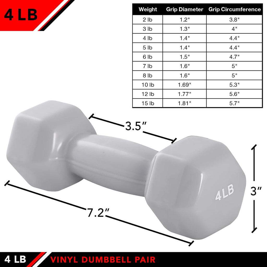 Neoprene & Vinyl Coated Dumbbell Pairs or Sets A21285
