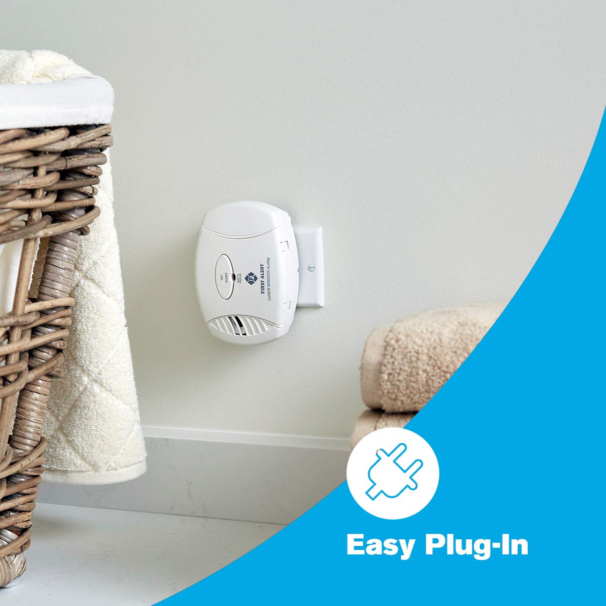Carbon Monoxide Detector with Battery Backup E9135
