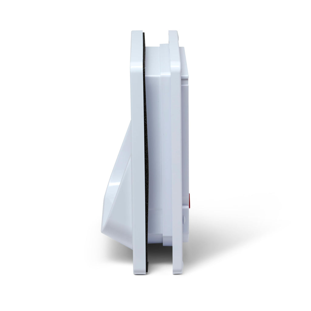 Electromagnetic 4-Way-Locking Cat Flap with 2 Collar Keys White J9156