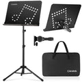 Adjustable Metal Sheet Music Stand with Carry Bag D234359