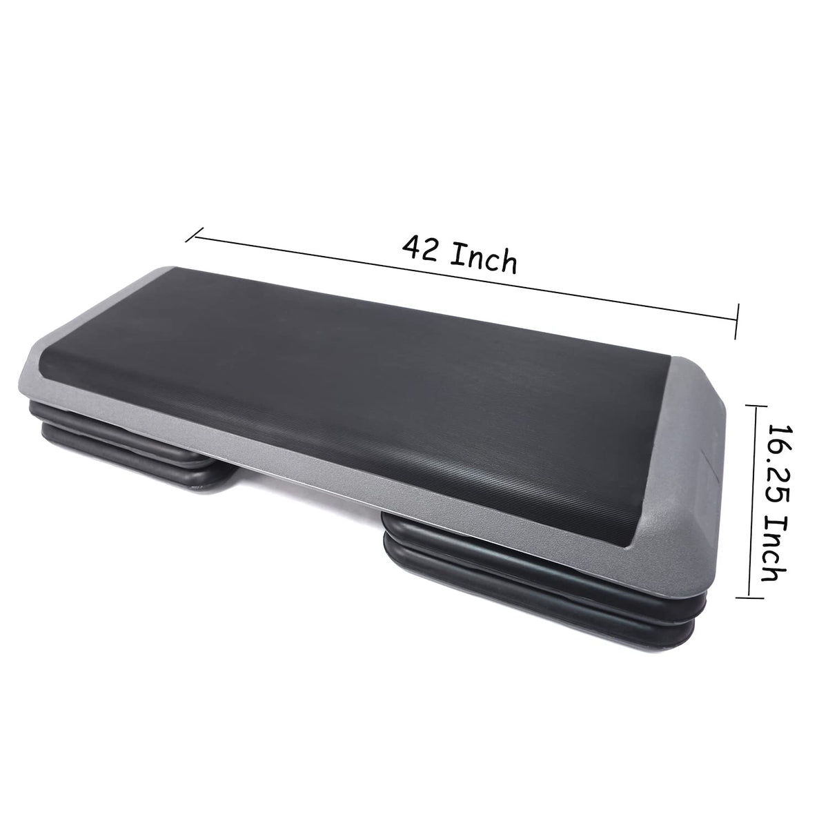 43'' Adjustable Aerobic Step Platform with Risers H660470