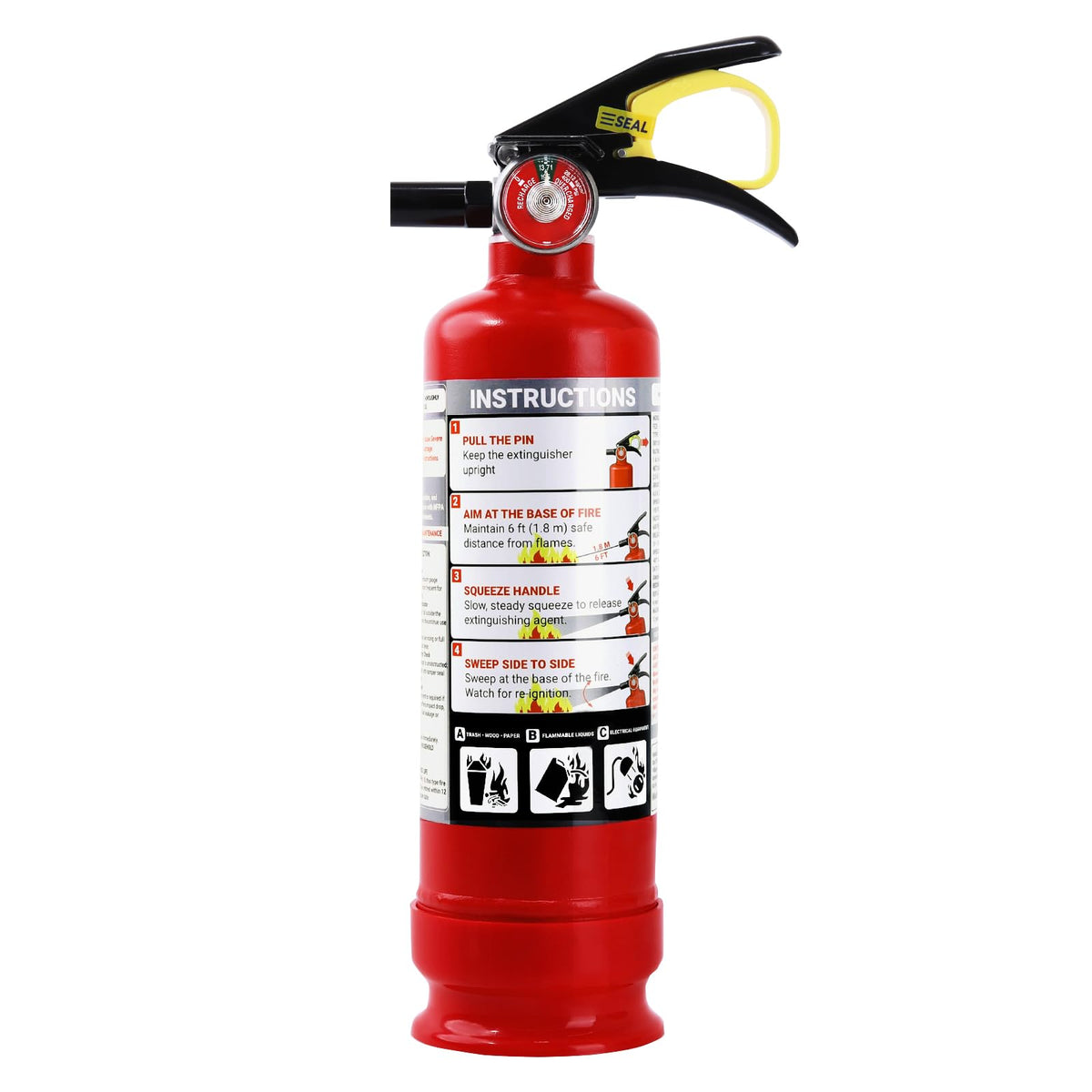 2.5 lb ABC Dry Chemical Fire Extinguishers 1-Pack B274681