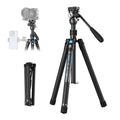 Carbon Fiber Camera Tripod with Fluid Head D616