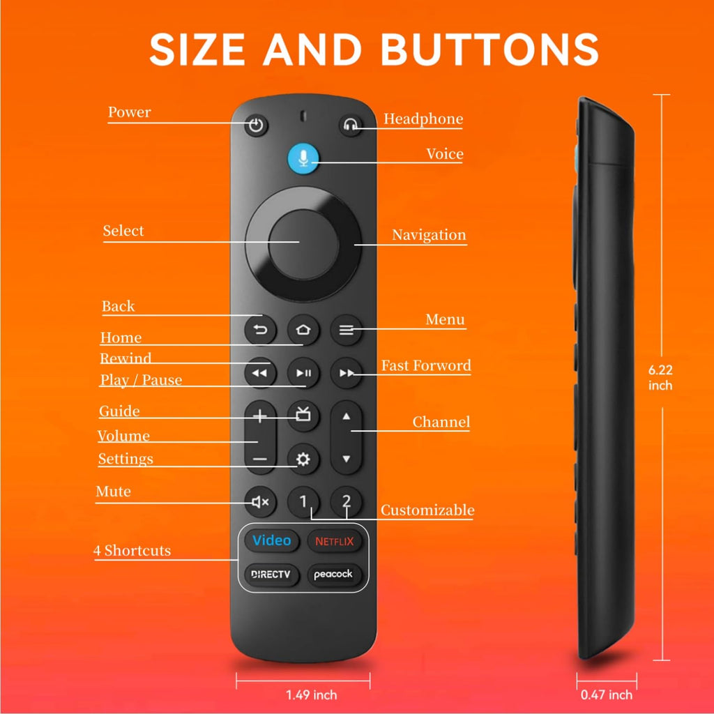 TV Remotes with Voice Control B714