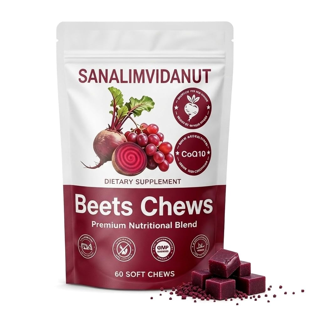 Beet Root Chews 500mg 60 Chews U69289