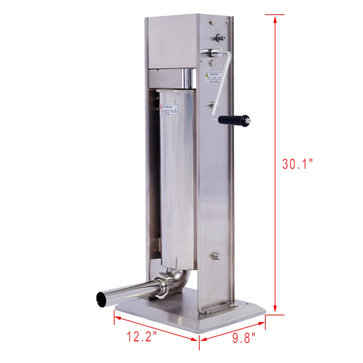 Stainless Steel 15LB Sausage Stuffer H6808