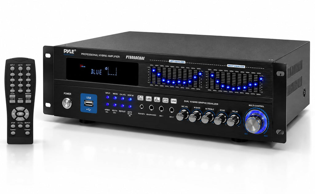 2000W 6-Channel Bluetooth Hybrid Home Amplifier D5110