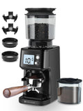 Conical Burr Espresso Coffee Grinder, 51 Settings, Stainless Steel K80694