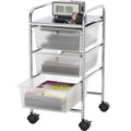 3 Drawers Rolling Utility Cart F786