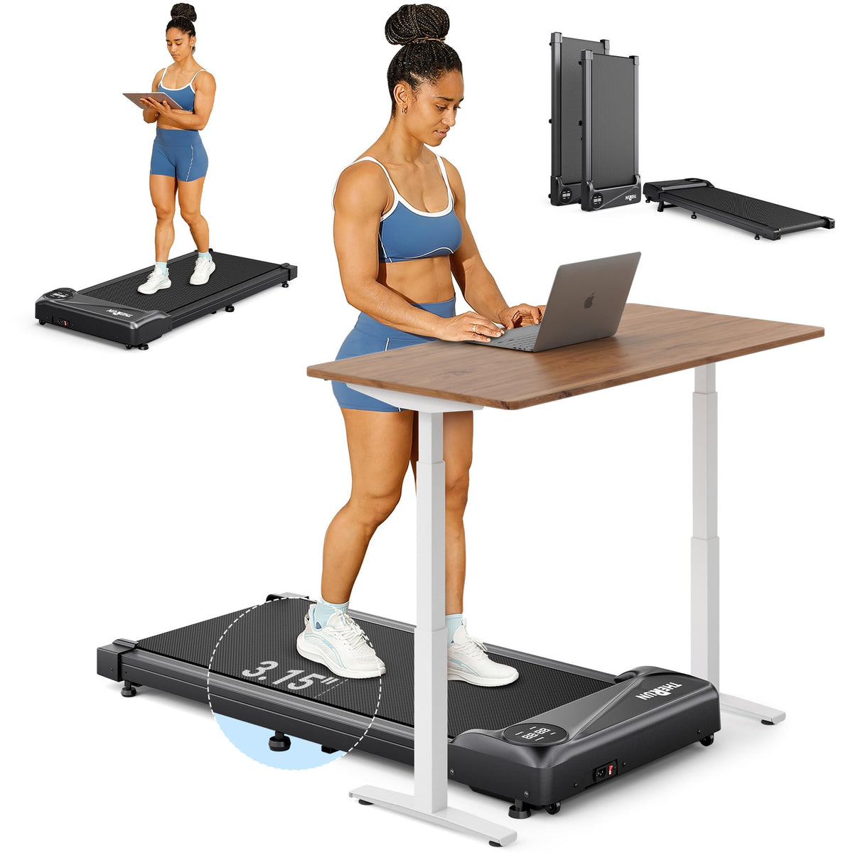 Walking Pad Under Desk Treadmill Q54120