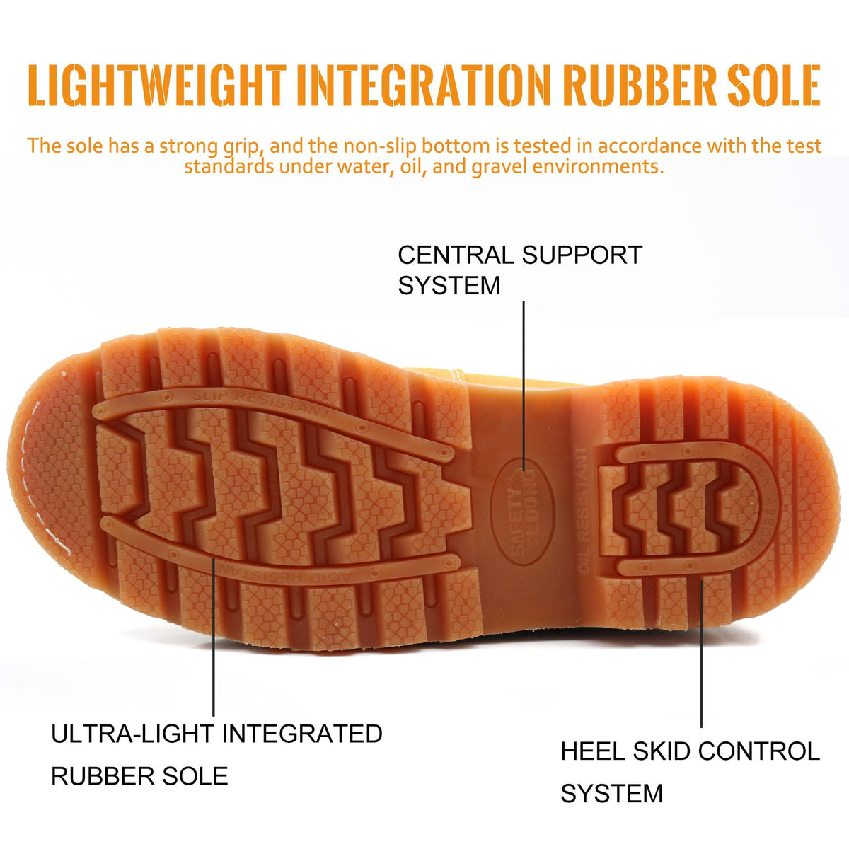 Soft Toe Waterproof Leather Work Boots S211690