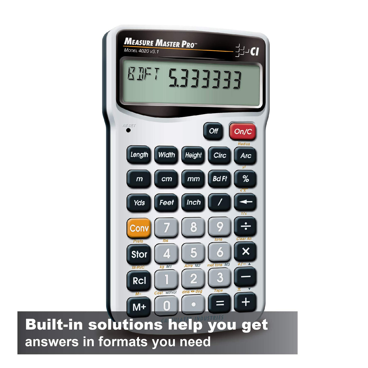 Construction Math Calculator M42563