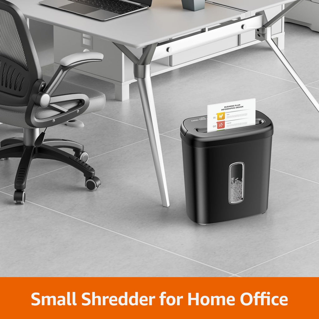 8-Sheet Cross Cut Paper and Credit Card Shredder Y902