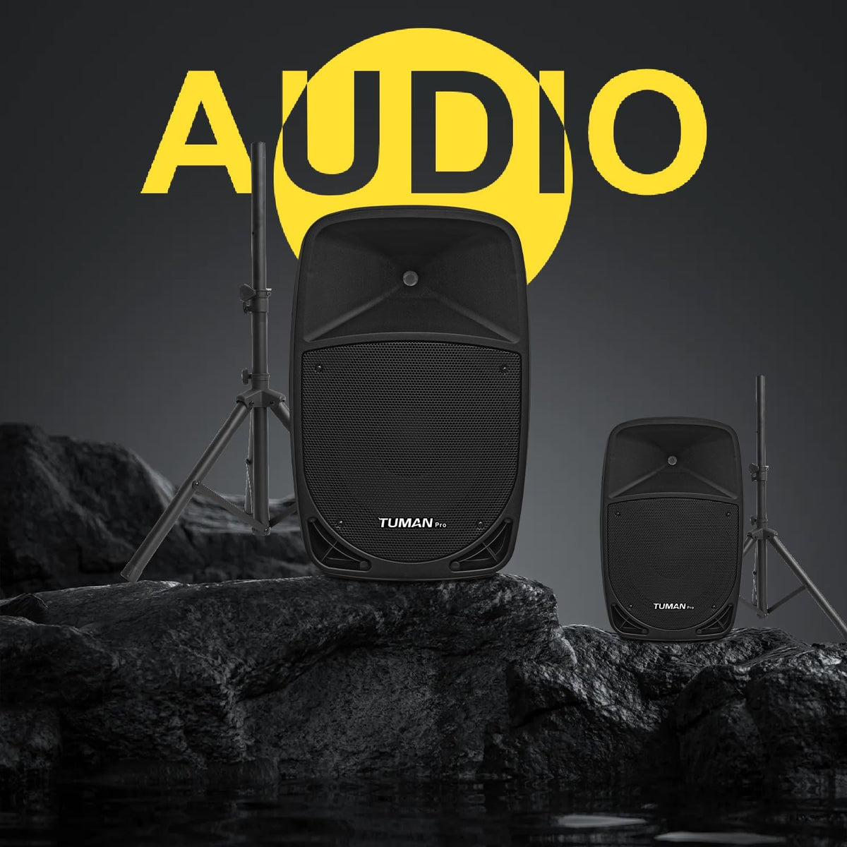10 inch 1200 Watt Bluetooth PA Speaker System with Microphone U45355