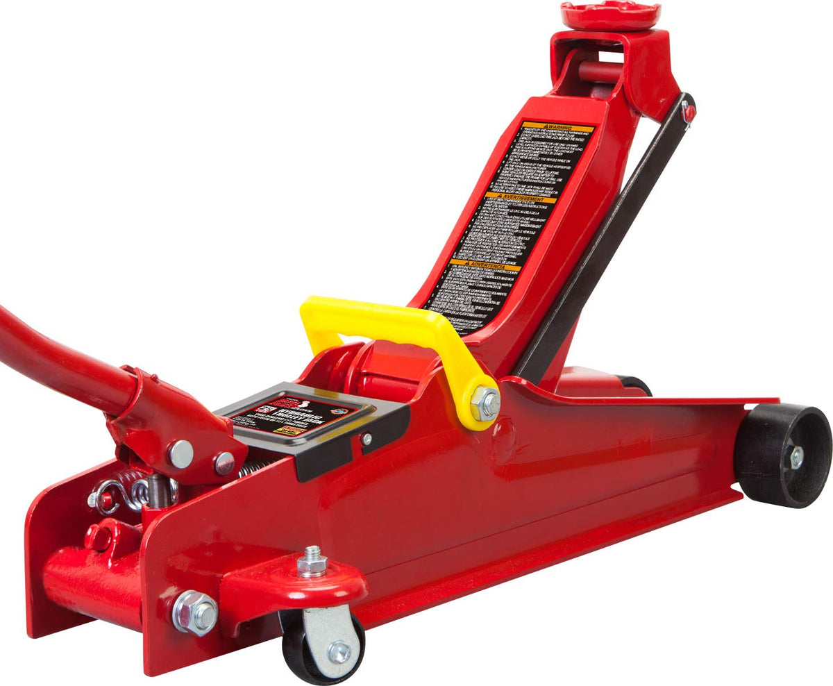 2.5 Ton Low Profile Hydraulic Trolley Floor Jack, Red D439