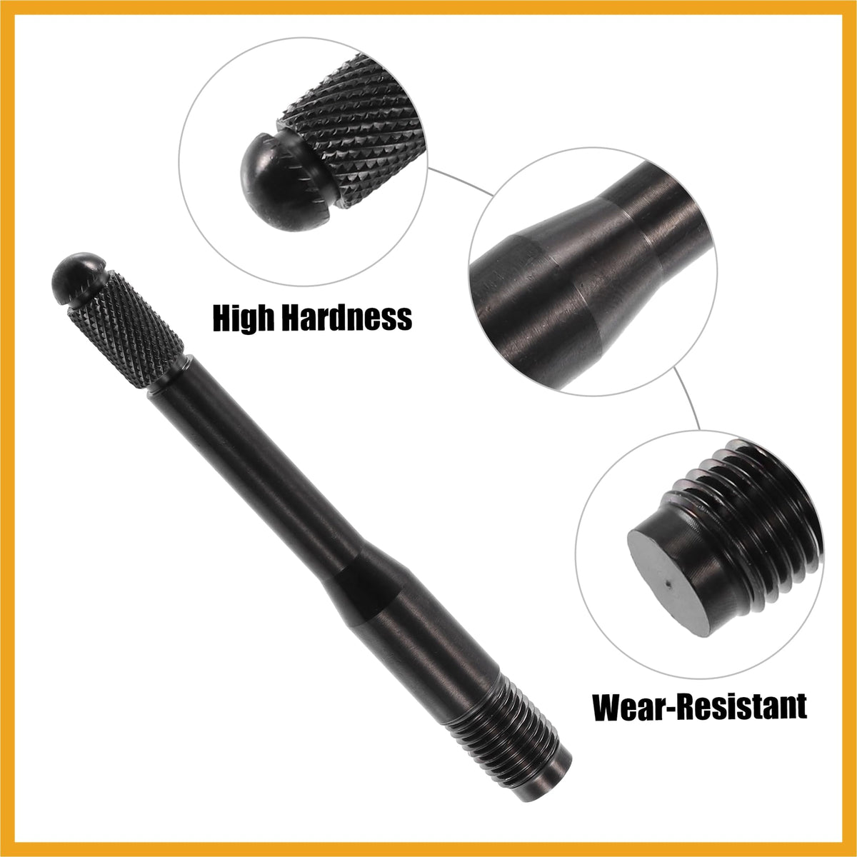 M14x1.5 Wheel Alignment Pin Black S88349