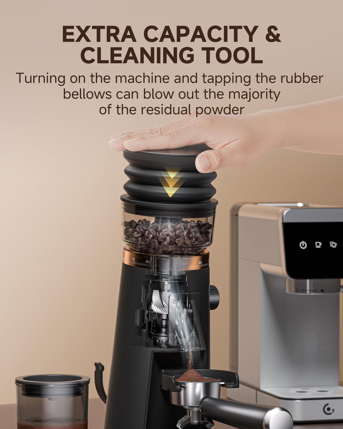 Single Dose Coffee Grinder 40mm Burr N6696