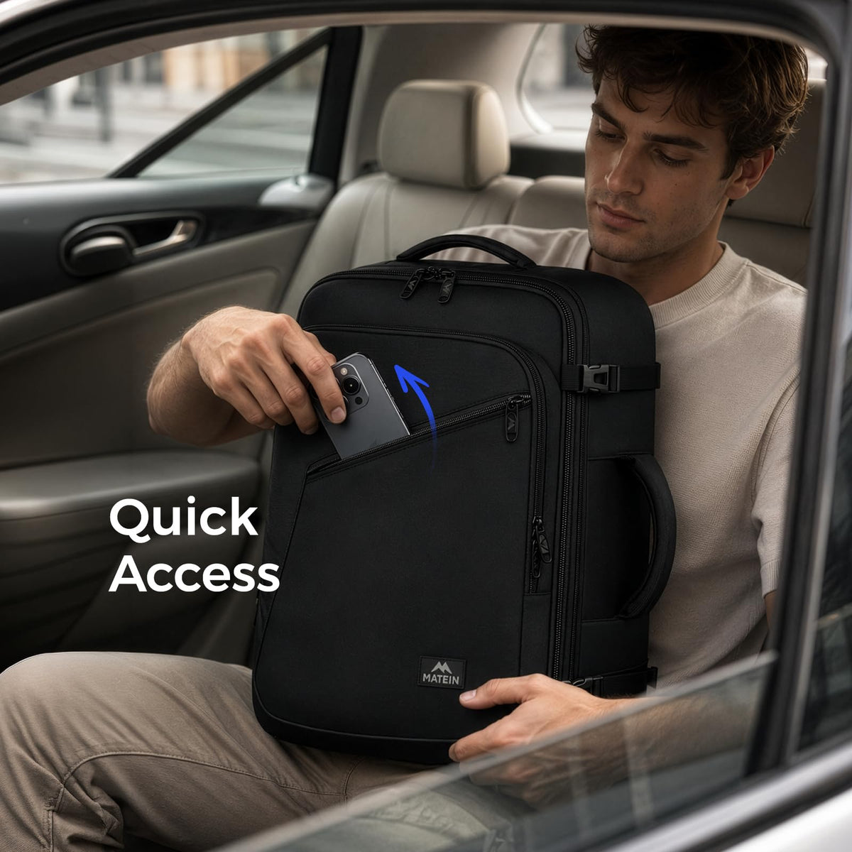 Extra Large Expandable Travel Backpack D612