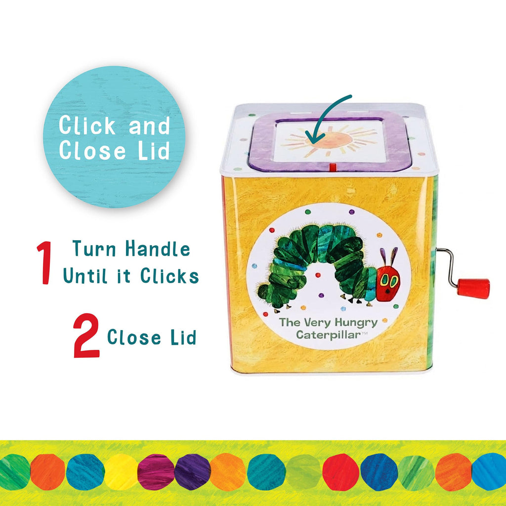The Very Hungry Caterpillar Jack in the Box Toy K22692