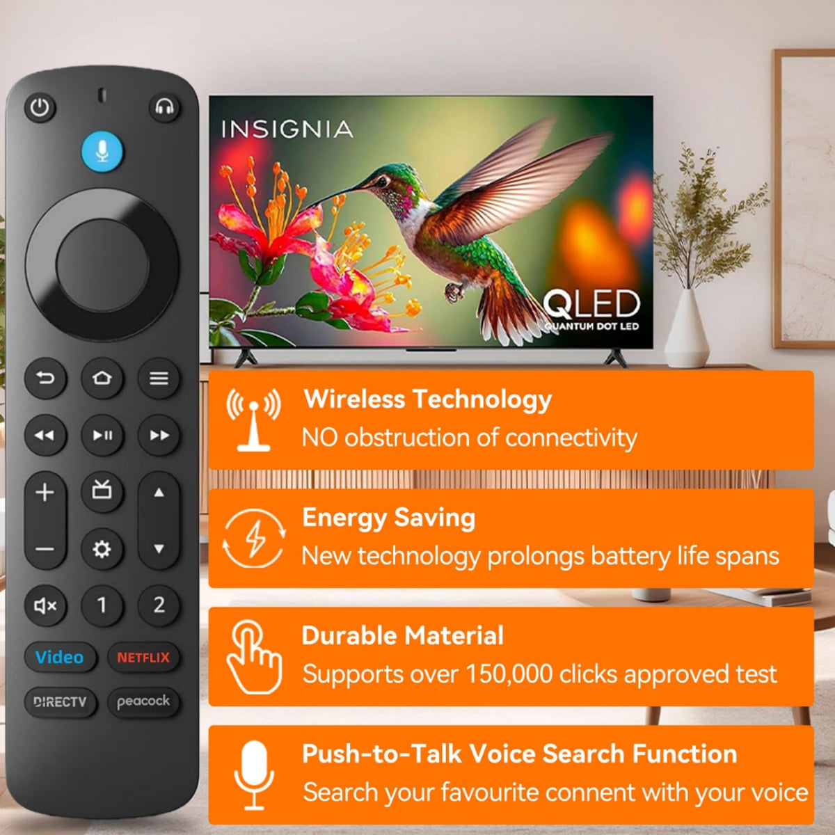 TV Remotes with Voice Control B714