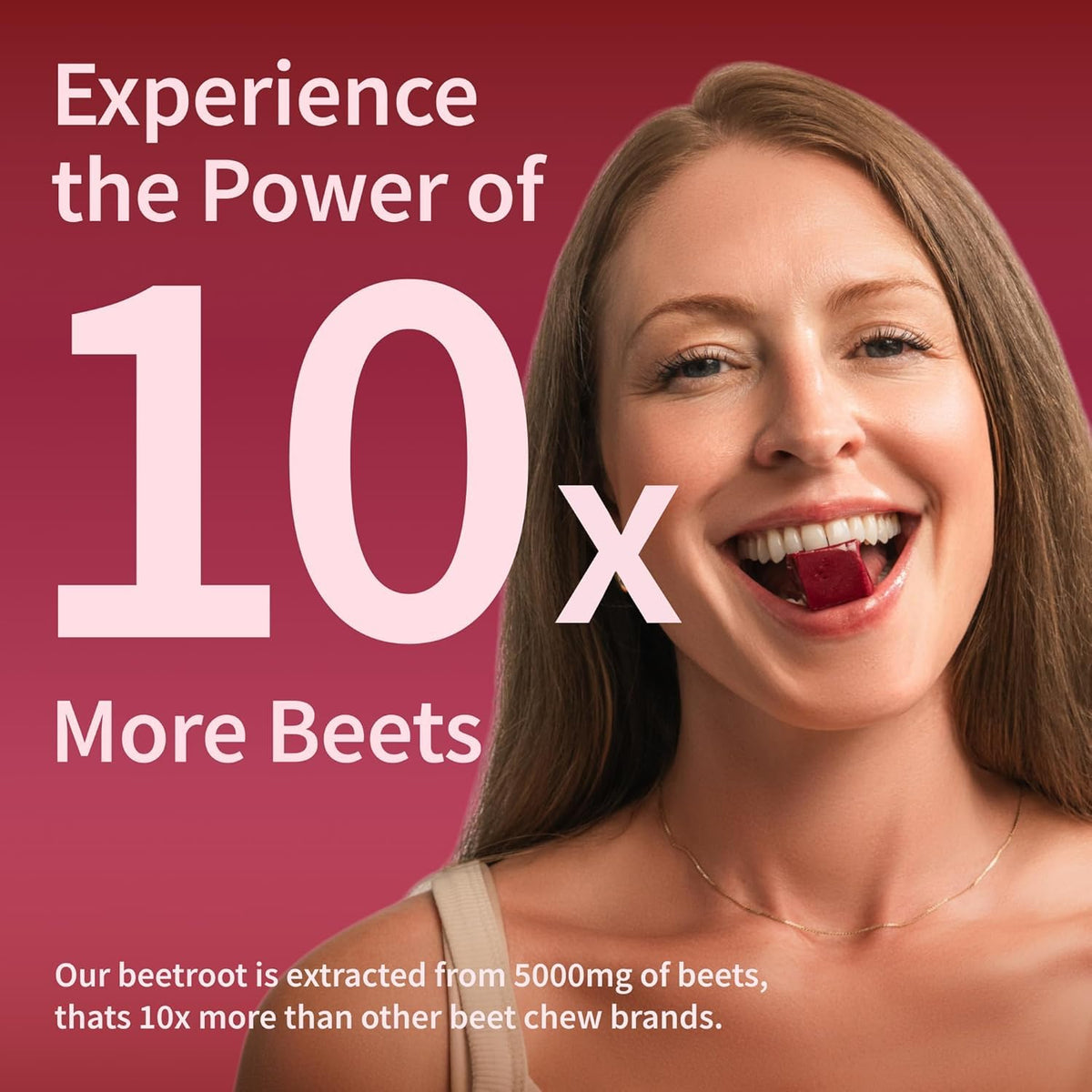 Beet Root Extract & CoQ10 Soft Chews, Mixed Berry, 60 Ct G3565