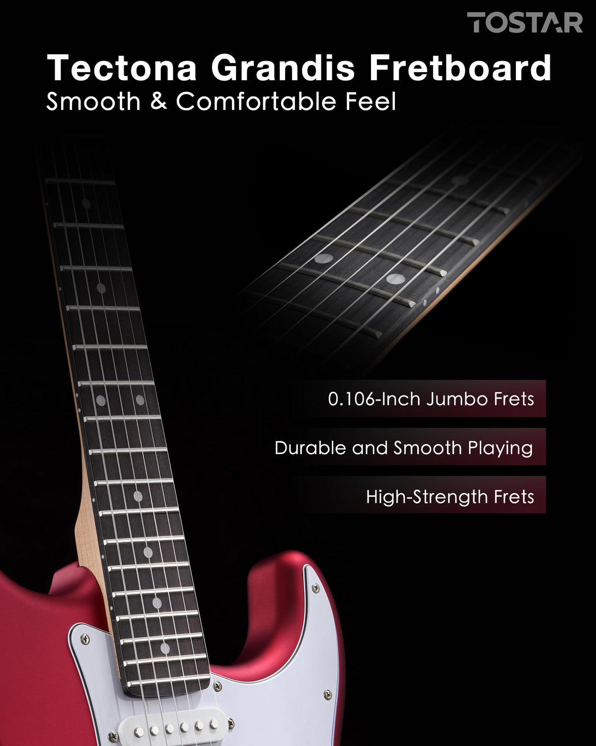 Red Electric Guitar Kit E68433