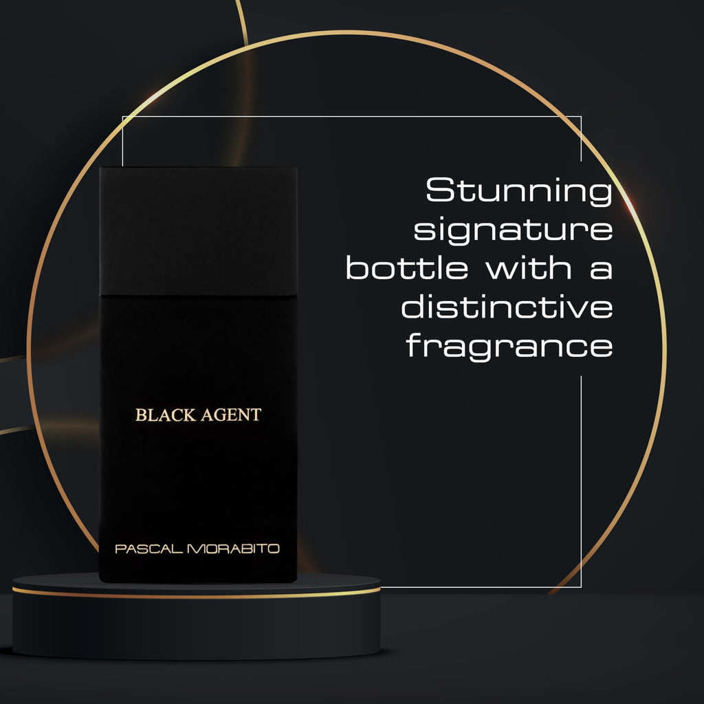 Black 3.4 Oz Eau De Toilette Cologne Spray K404