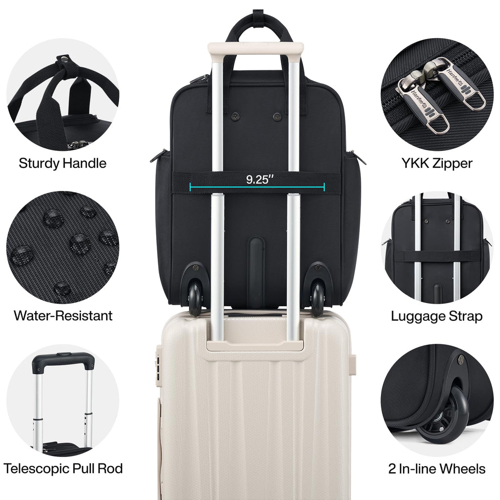 16 Inch Underseat Carry On Luggage with 2 Wheels L68569