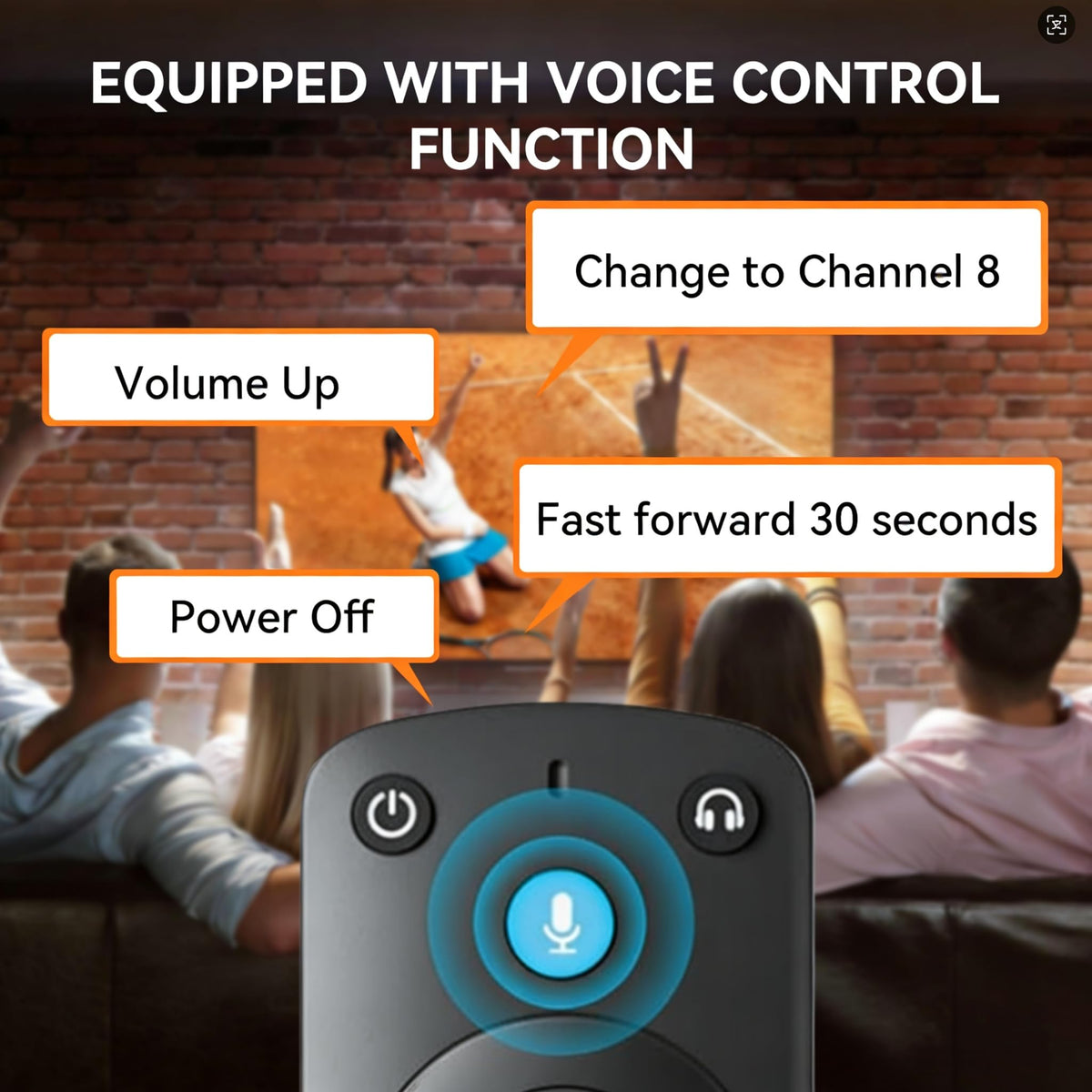 TV Remotes with Voice Control B714