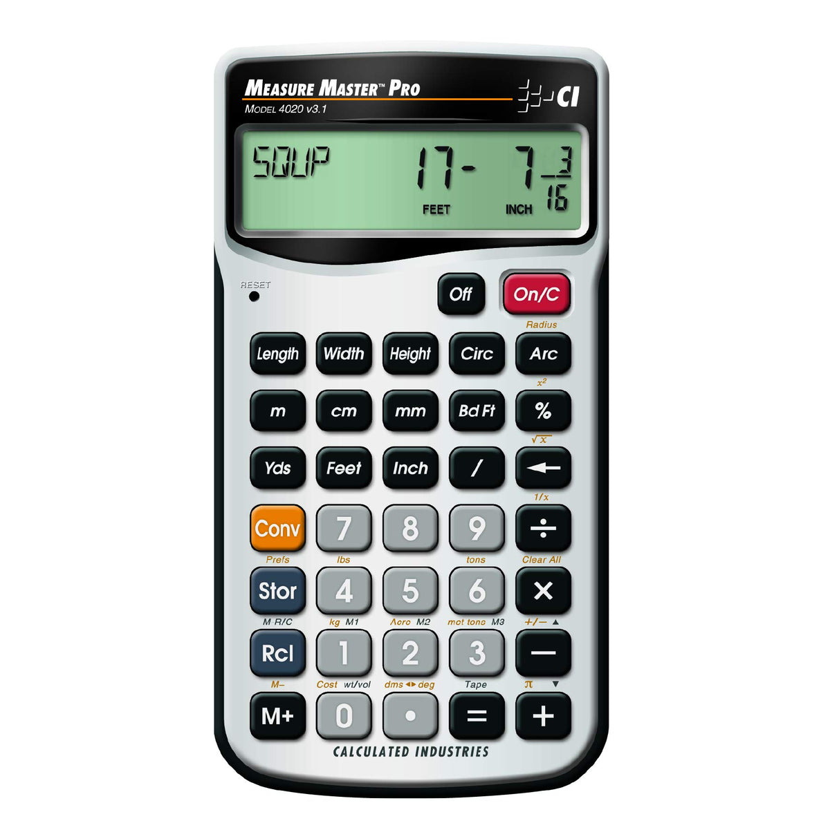 Construction Math Calculator M42563