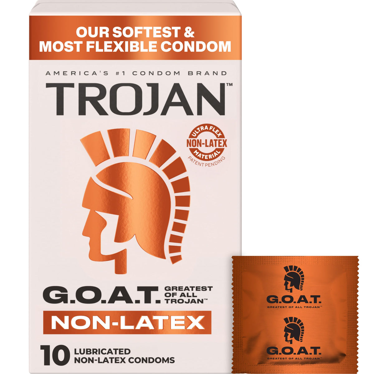 Latex-Free Lubricated Condoms, 10 Count C2303