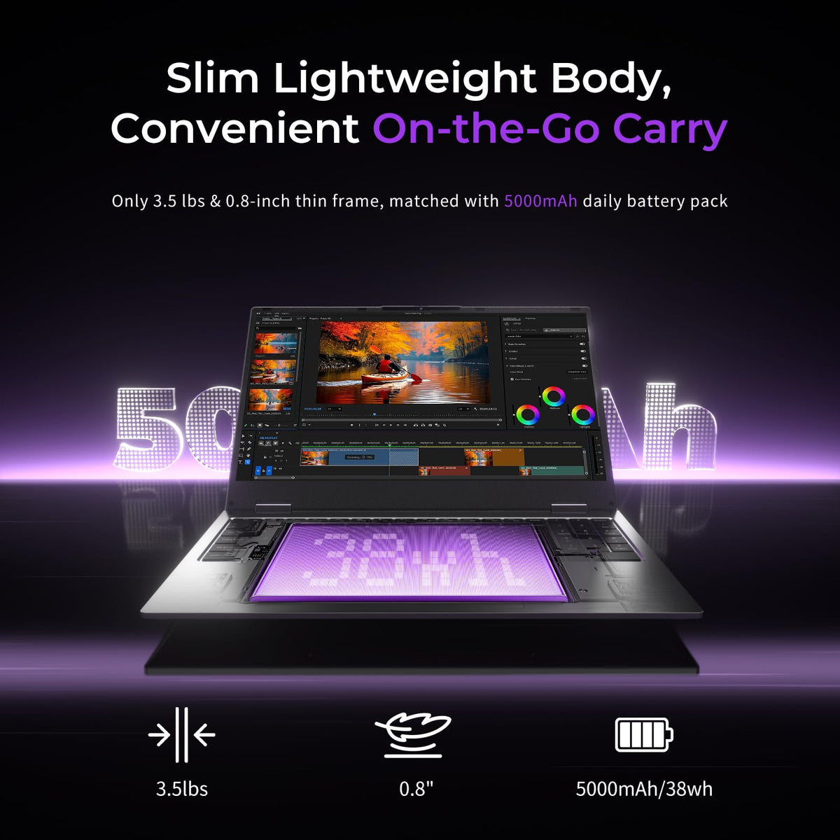 15.6" 2-in-1 Touchscreen Laptop Computer, 16GB RAM 256GB SSD C787865