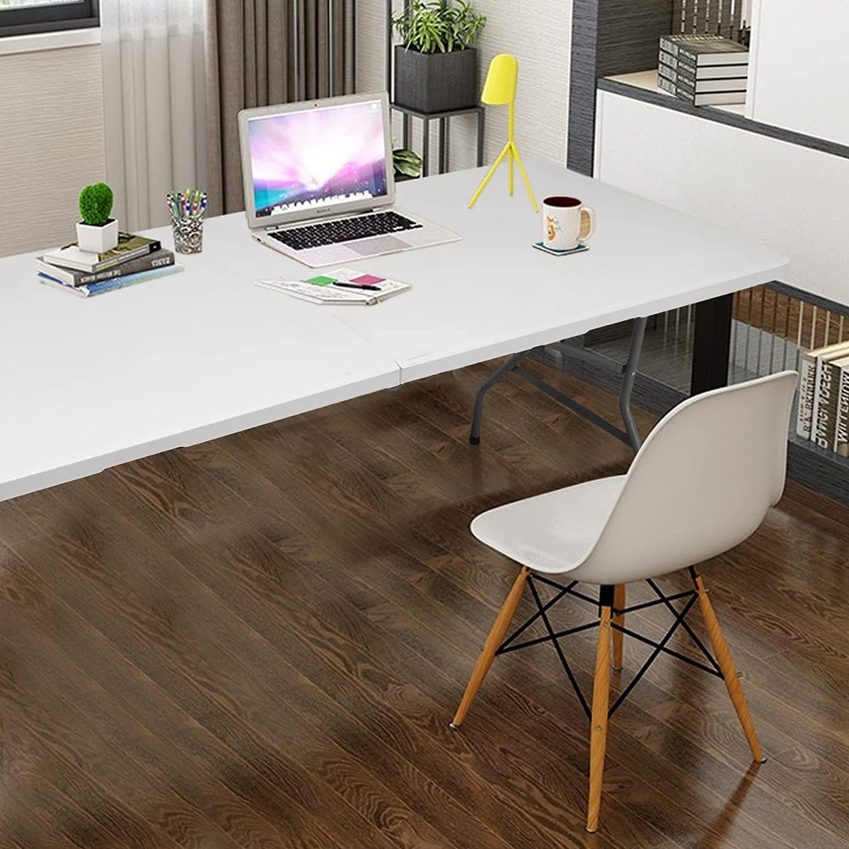 White Folding Table V927