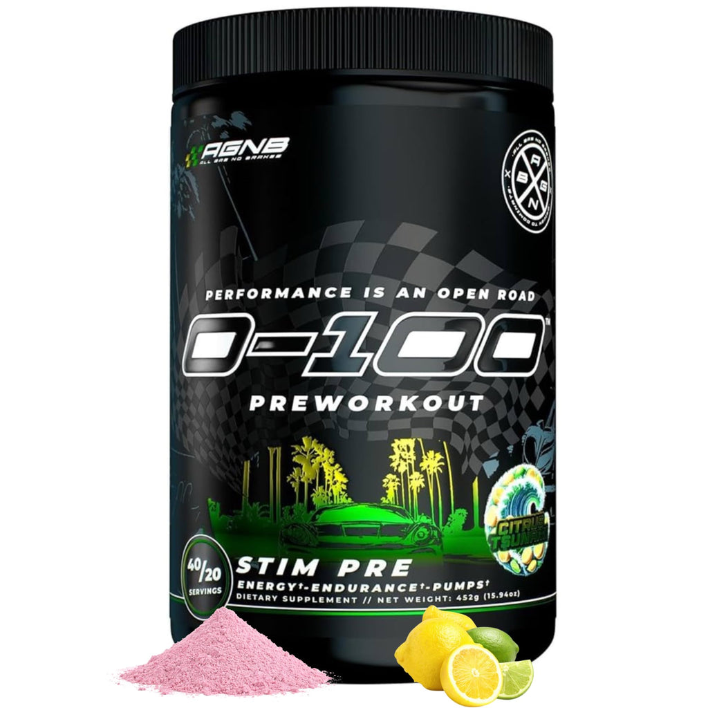Citrus Tsunami Pre Workout Powder 40/20 Servings C769630