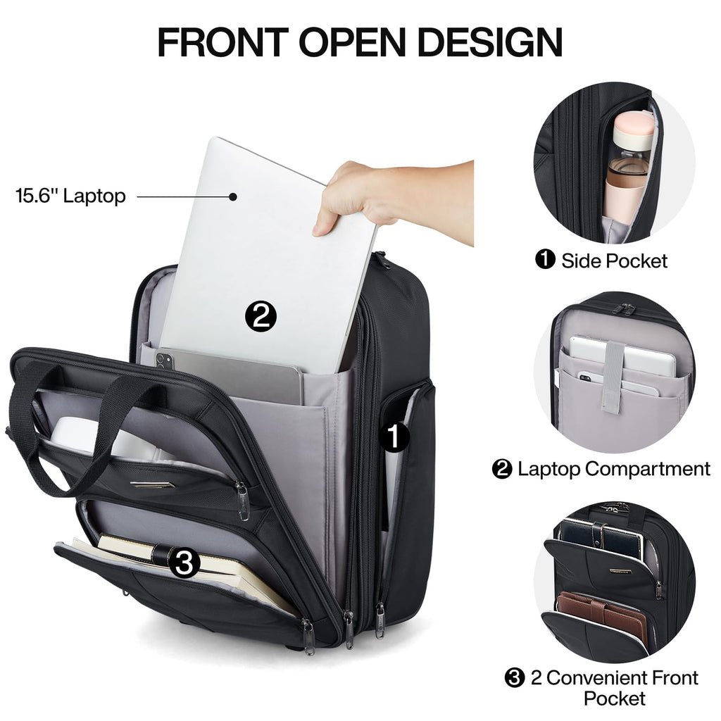 16 Inch Underseat Carry On Luggage with 2 Wheels L68569