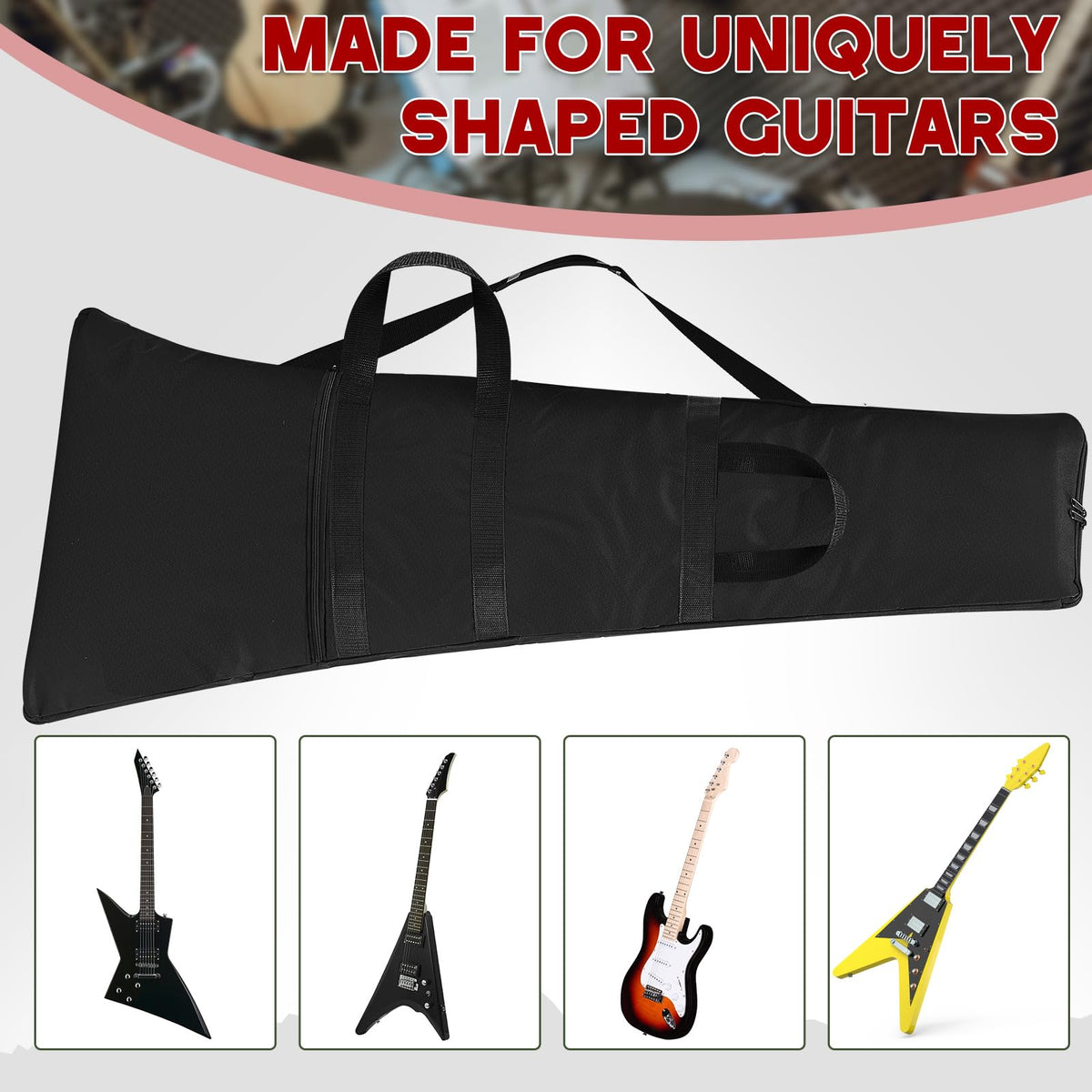 Foam Padded Guitar Gig Bag D711