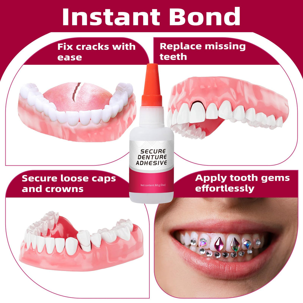 Dental Lab Instant Bonding Dental Glue 1oz S9425