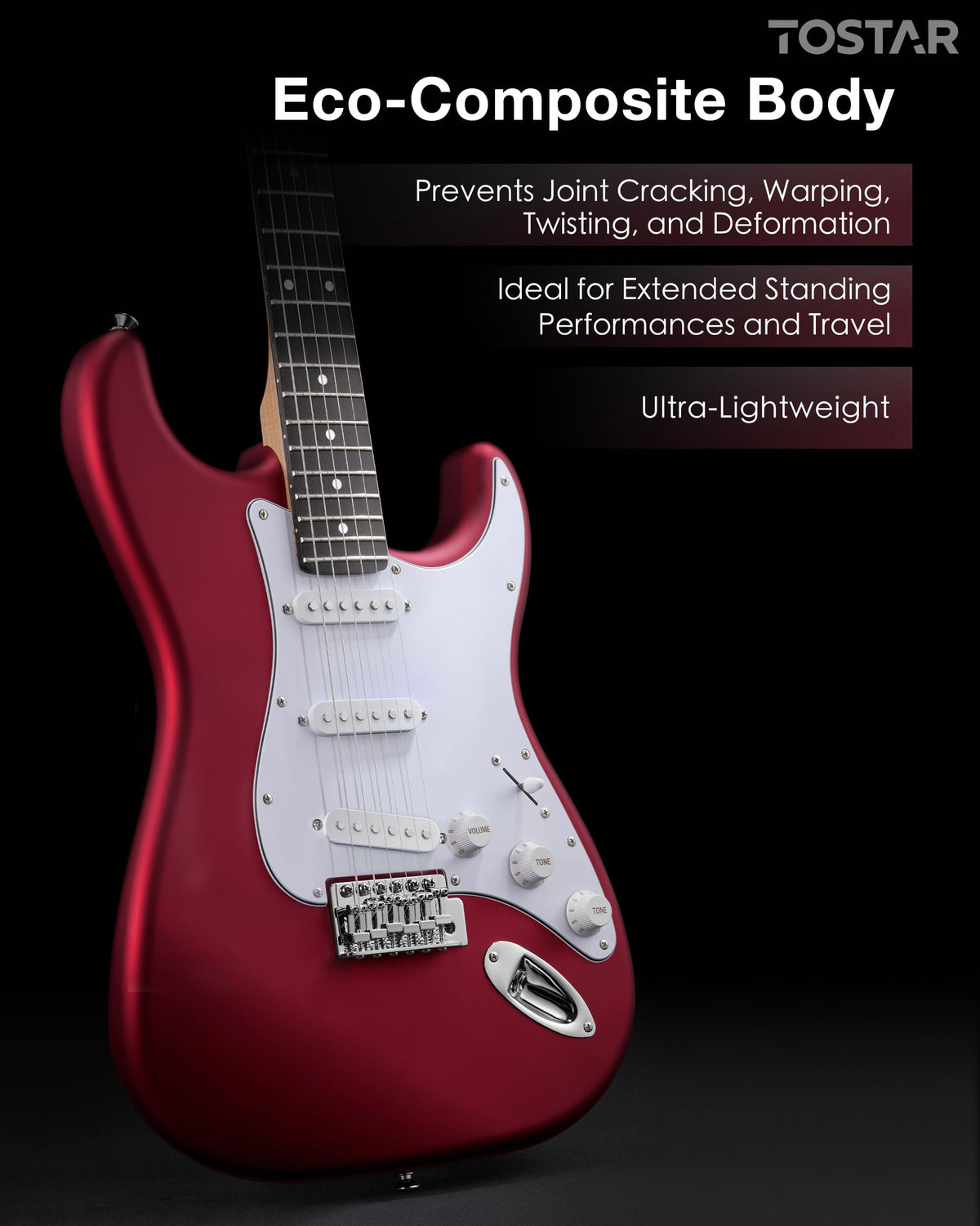 Red Electric Guitar Kit E68433