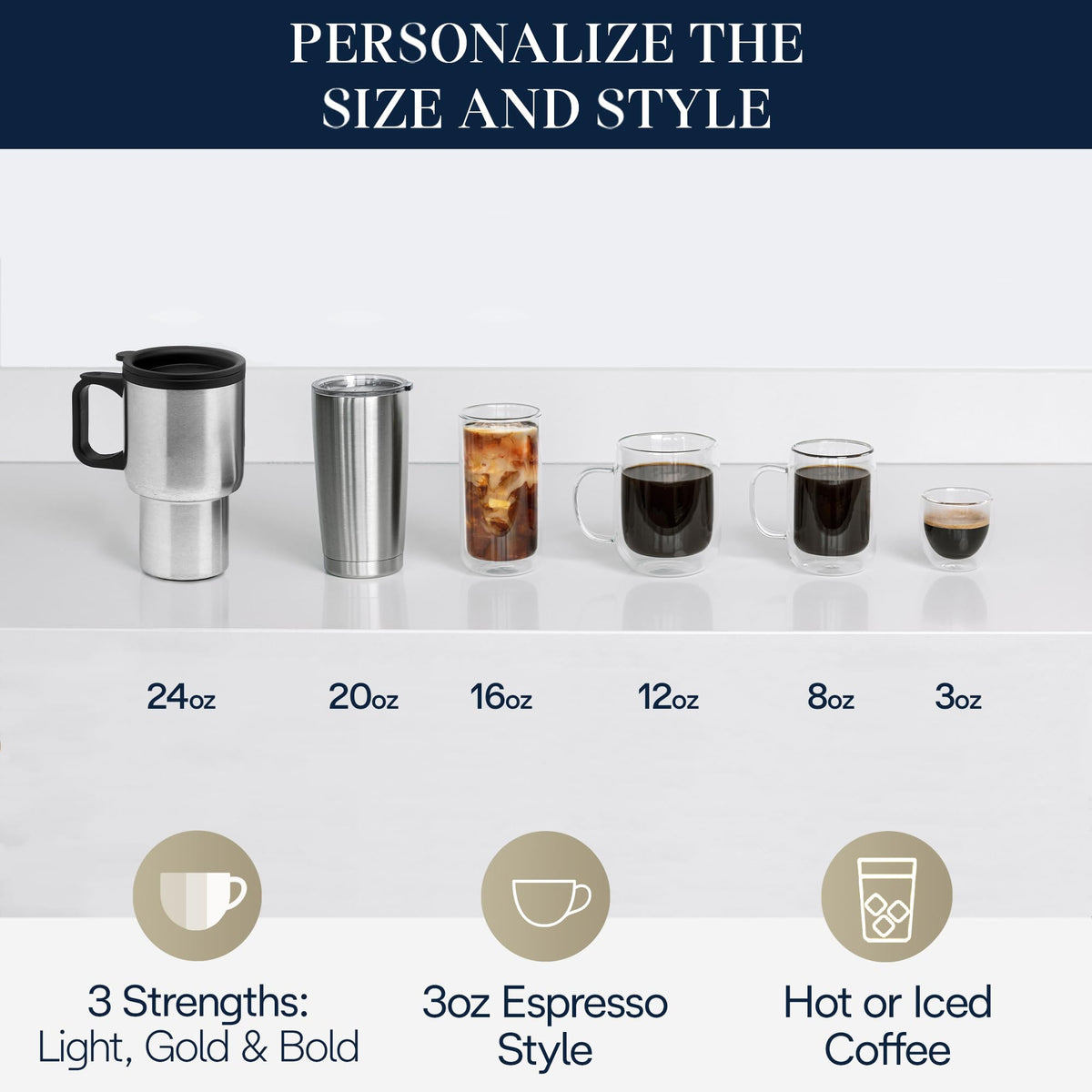 Drip Coffee Maker with Built-In Grinder N2296