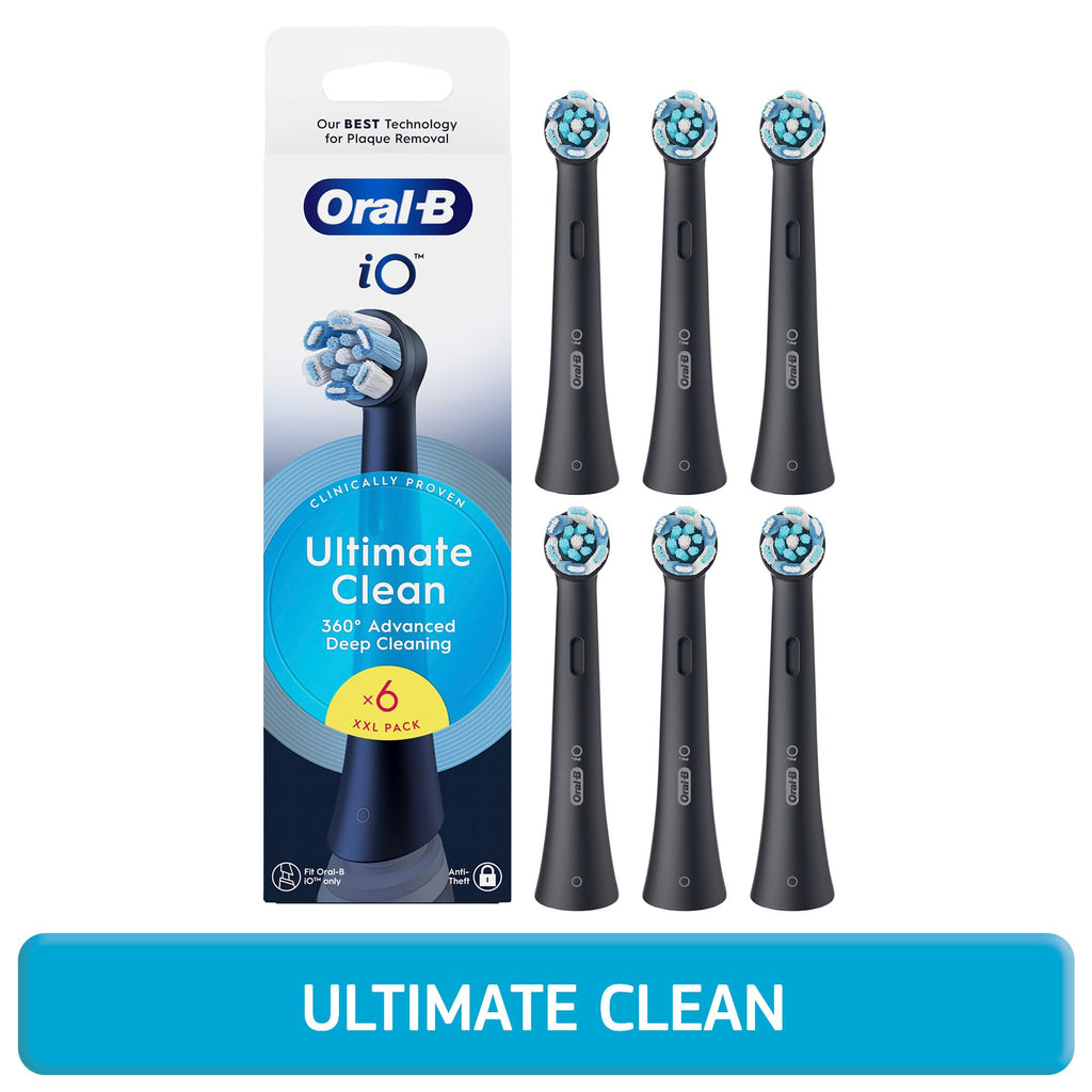Black Replacement Toothbrush Heads W365459